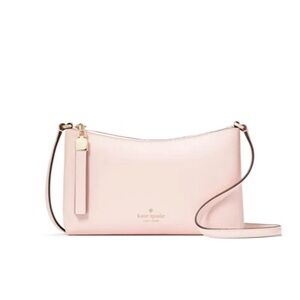 NWT Kate spade saffiano leather chalk pink Sadie crossbody purse